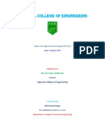 CSE 2111 Report - Digital Electroic