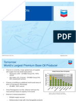 Chevron Base Oils Presentation