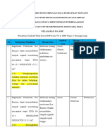 Kisi-Kisi Instrumen Penelitian Revisi