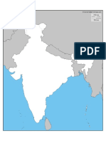 Practice Map of India Boundaries for IAS Exam