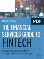 Mohan D. - The Financial Services Guide To Fintech - 2020