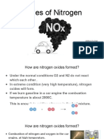 Oxides of Nitrogen: Aditya Kumar 20181MEC0009