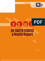 De Facto States - A World Report 2011