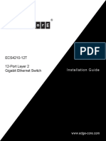 ECS4210-12T 12-Port Layer 2 Gigabit Ethernet Switch: Installation Guide