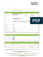 Audit Report: Prime Xynergies Food Corporation