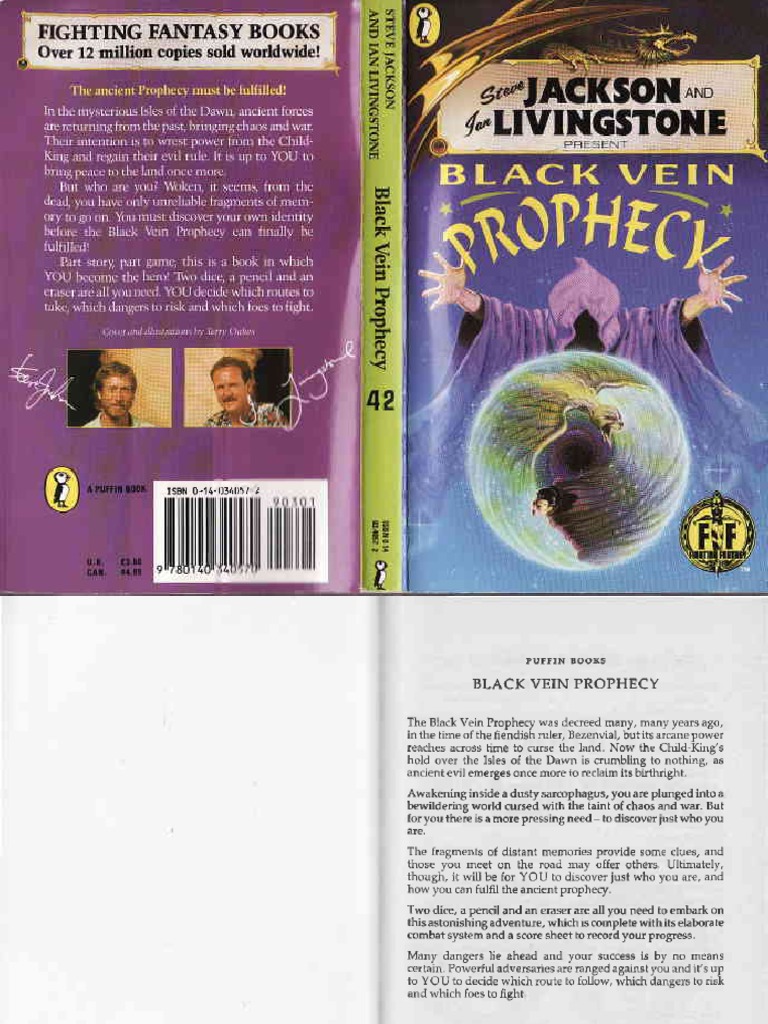 FF42 Blackvein Prophecy | PDF | Young Adult