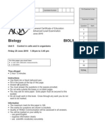 Aqa Biol5 W QP Jun10