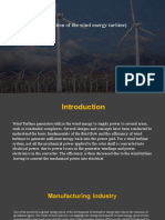 Production of The Wind Energy Turbine