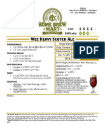 Wee Heavy Scotch Ale Extract Recipe