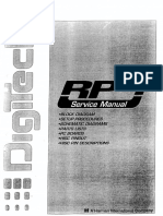 Digitech RP-1 Service Manual