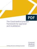 The Good medical practice framework for appraisal and revalidation