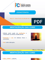 Aula 27 - OUTRAS FORMAS DE APLICAÇÃO DAS CORES