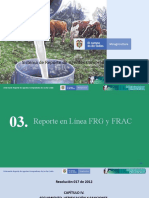 Modulo 3 - Reporte en Linea FRG y FRAC