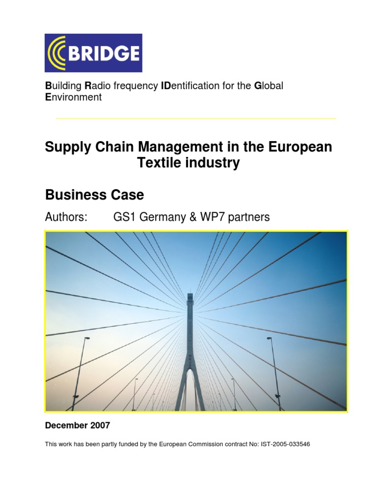 Supply Chain Management in the European Textile industry Business Case