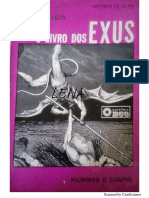 Exu O Livro Dos Exus Antonio de Alva 1973