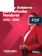 Plan de Gobierno - Xiomara Presidenta 2021