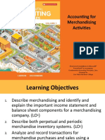 Accounting For Merchandising Activities: © 2019 Mcgraw-Hill Education