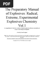 Jared Ledgard - The Preparatory Manual of Explosives - Radical, Extreme, Experimental Explosives Chemistry Vol.1-Jared Ledgard (2010)