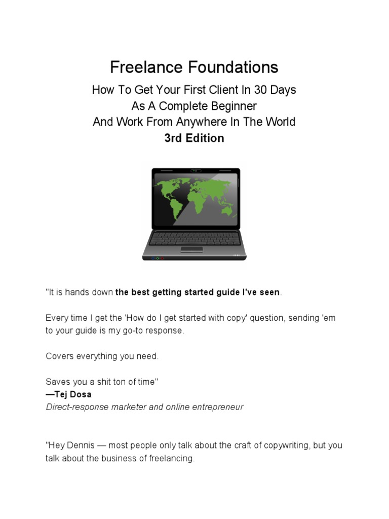 Freelance Foundations: How To Get Your First Client in 30 Days As A ...