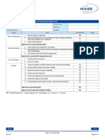 Checklist For Fabrication & Erection of Structural Steel Work