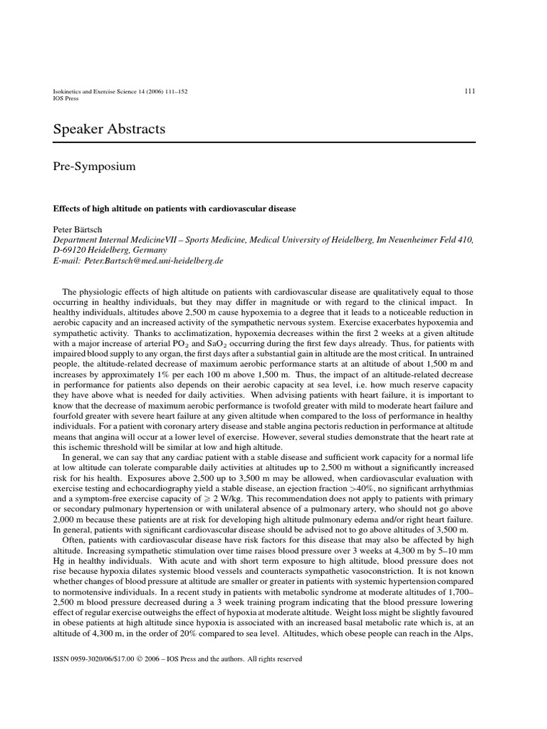 Speaker Abstracts PDF Hypertension Hypoxia (Medical)