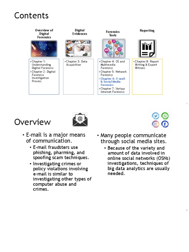 Social Media and Email Forensics Insights | PDF | Phishing | Microsoft ...