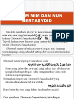 Hukum Mim Dan Nun Bertasydid