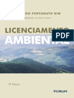 Licenciamento Ambiental 5° Edição - Eduardo Fortunato Bim
