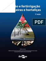 Irrigação e Fertirrigação em Fruteiras e Hortaliças 2° Edição Souza Marouelli Coelho Pinto Filho EMBRAPA
