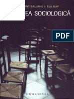 Gandirea Sociologia 2008 - Zygmunt Bauman, Tim May