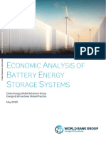 Economic Analysis of Battery Energy Storage Systems