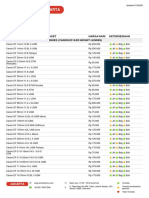 PondokLensa Jakarta PriceList