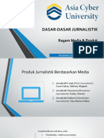 Materi 5 - RAGAM MEDIA & PRODUK JURNALISTIK