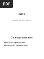 UNIT-2 Data Representation