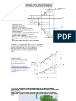 PROBLEM 7 : Line with inclined FV, HT and VT