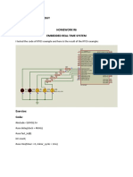 Name: Nguyen Nhat Duy ID: EEEEIU18025 Homework #6 Embedded Real-Time System