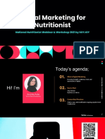 SOYJOY Digital Marketing For Nutritionist Deck - V3