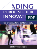Dokumen - Pub Leading Public Sector Innovation Co Creating For A Better Society 1nbsped 9781847426338 1847426336