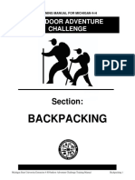 4H Backpacking Manual Covers Gear, Packing Tips