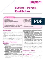 Introduction - Forces, Equilibrium: Chapter Highlights