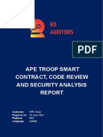Ape Troop - Smart Contract Security Audit Report