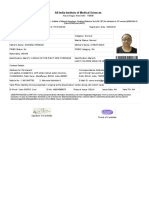 Aiims Registration Form