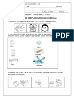 Ciências 2º Ano 29-03