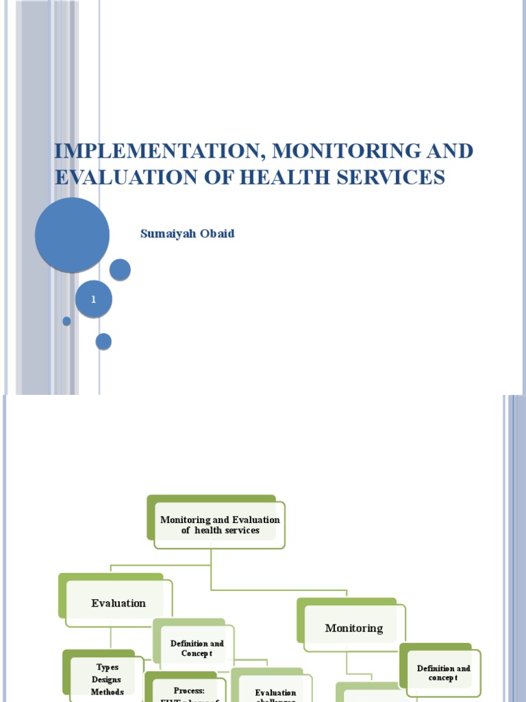 Implementation, Monitoring and Evaluation of Health Services PDF