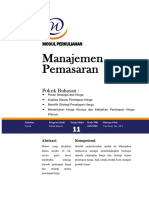 Harga Strategi Manajemen