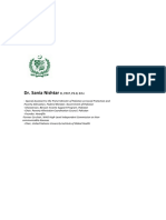 DR - Sania Nishtar Resume July 15 2020