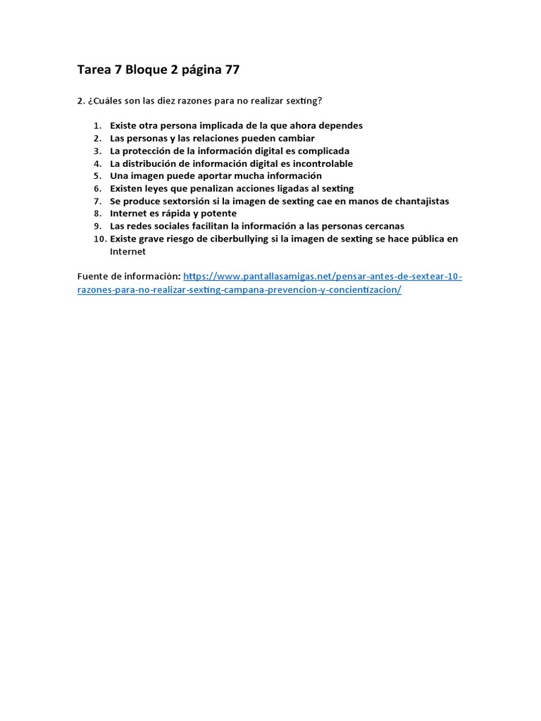 Tarea 7 Bloque 2 | PDF