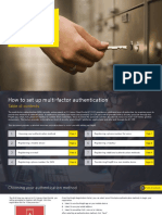 How To Set Up Multi-Factor Authentication