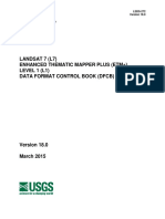 Landsat ETM+ Data Format Control Book