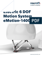 Electric 6 Dof Motion System Emotion-14000